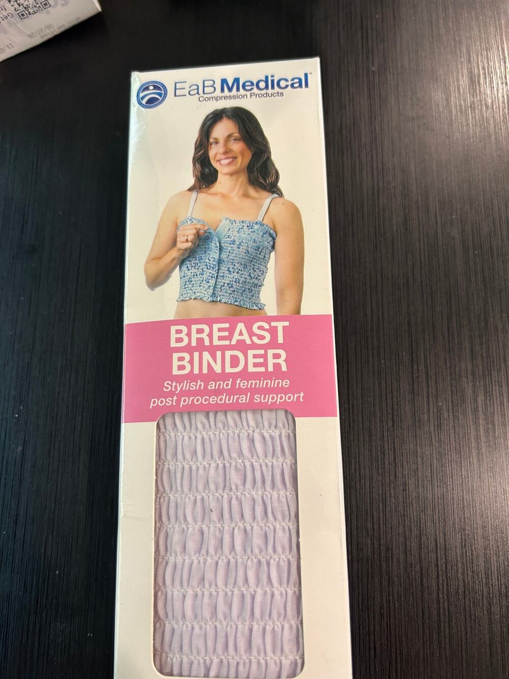 EaB Expand-A-Band Breast Binder Post Surgical Compression Medium M NEW SEALED